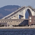 Wah, Ada Jembatan Tercuram Sedunia di Jepang