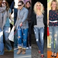 Tips Memadukan Celana Jeans Robek Ala 8 Seleb