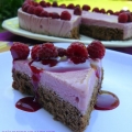 Resep Ice Cream Cake Tofu Raspberry