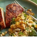 Resep Smoky Chicken dengan Charred-Corn Salad