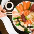 Makan Sushi Saat Kencan Pertama Berpeluang Kencan Kedua